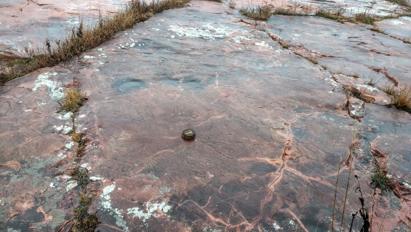 small area at Jeffers Petroglyphs